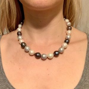 Raw Pearl Necklace